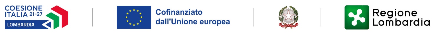 Cofinanziato dall'Unione europea — Regione Lombardia
